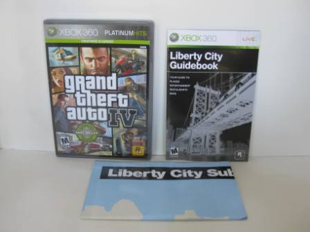 Grand Theft Auto IV PH (CASE & MANUAL ONLY) - Xbox 360